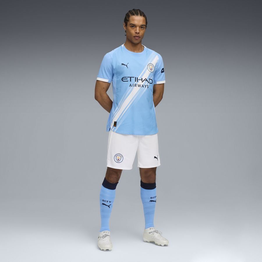 Manchester City Home Shorts 2025/26 - Men's-SoccerKits Hub | Buy Soccer Jerseys Online